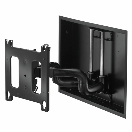 22 in. Large Low-Profile In-Wall Swing Arm Mount