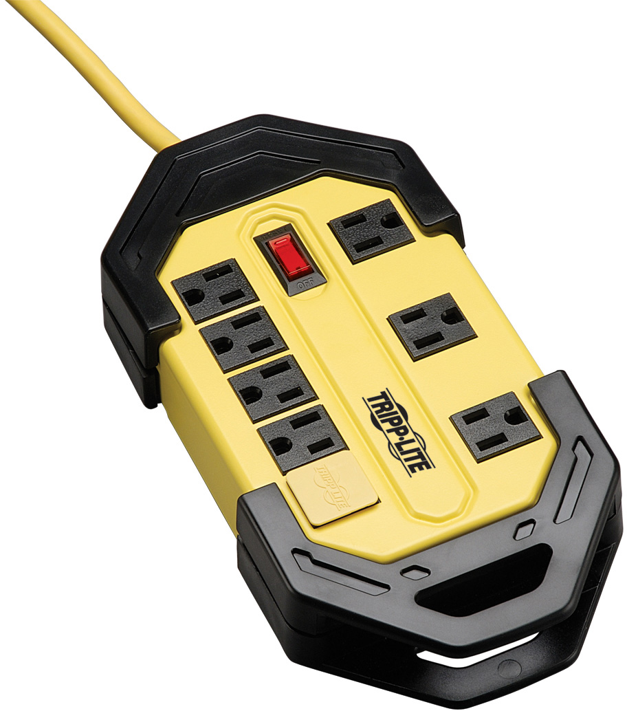 Tripp Lite TRL-TLM812GF Power it 8-Outlet Safety Power Strip 12 ft. Cord with GFCI Plug