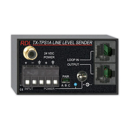 RDL-TX-TPS1A Active Single-Pair Sender-Twisted Pair Format-A-Bal Line Input