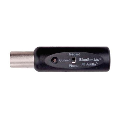 Picture of JK Audio JK-BSETM4 Male XLR Bluetooth Wireless Headset Intercom Beltpack Adapter with HD Voice