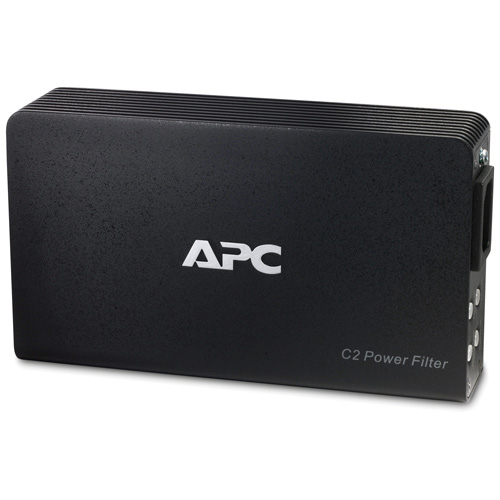 Picture of APC APC-C2 AV C Type 2-Outlet Wall Mount Power Filter 120V Black Only