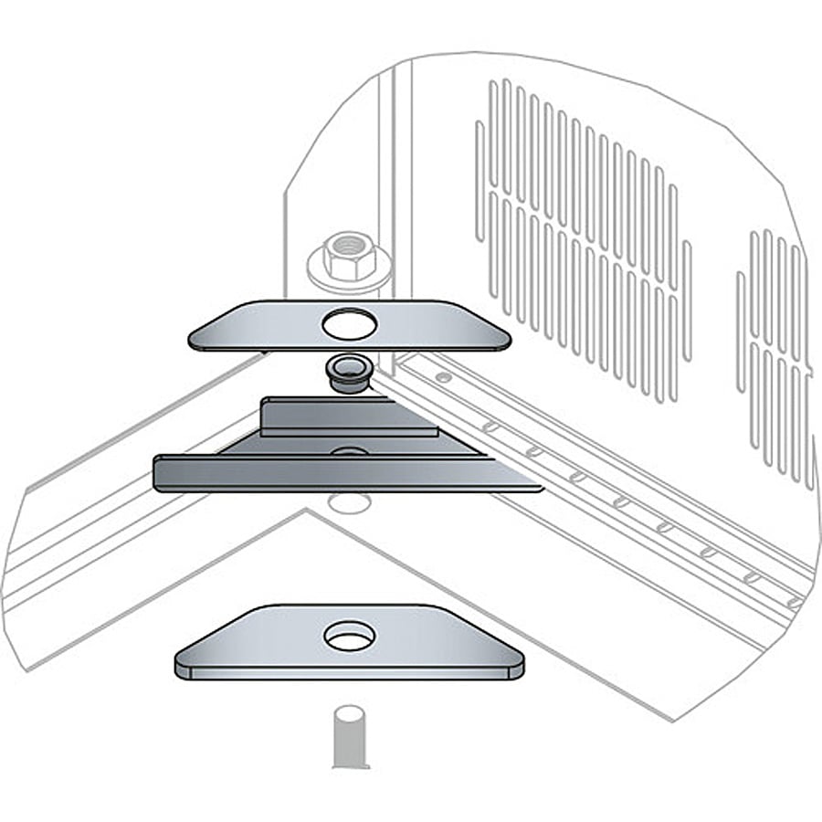 Products MAP-BGR-ISO-Z4 BGR Isolation Seismic Bracket Kit