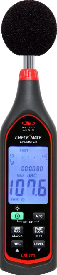 Picture of Galaxy Audio GA-CM-170 Check Mate SPL Meter