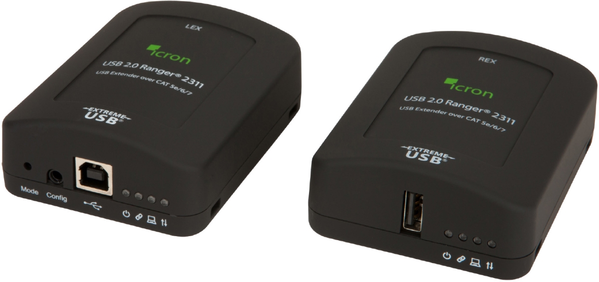 Picture of Icron ICR-2311 USB 2.0 Ranger 2311 Single Port CAT 5e-6-7 100 m Extender