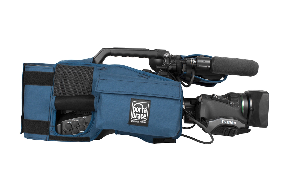 Portabrace PBR-CBA-PX5000 Camera Body Armor for the Panasonic AJ-PX5000, Blue