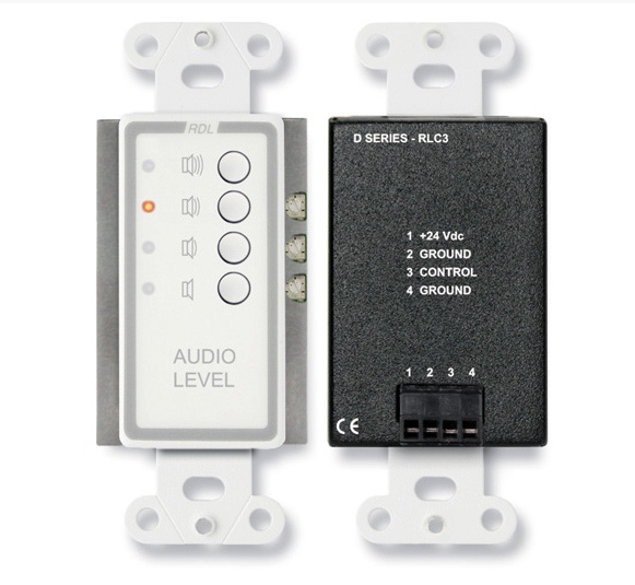 RDL-D-RLC3 Remote Level Control-Preset Levels -  Radio Design Labs