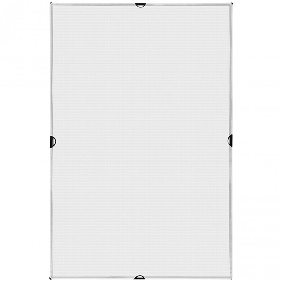 4 x 6 ft. Scrim Jim Cine 0.5 in. Stop Grid Cloth Diffuser