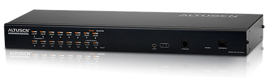 Picture of Aten ATEN-KH1516AI 1-Local & Remote Share Access 16-Port Cat 5 KVM Over IP Switch with Daisy-Chain Port