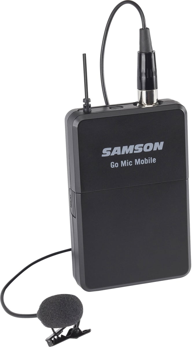 SAM-SWGMMLAV Go Mic Mobile Digital Lavalier Wireless System with LM8 Microphone GMM & PXD2