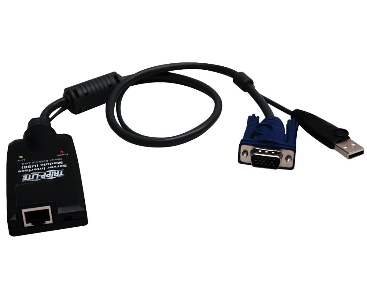 Tripp Lite TRL-B055-001-USB USB Server Interface Module for B064- Series KVM Switches Add 1 Per Server Use with Cat5-5e-6