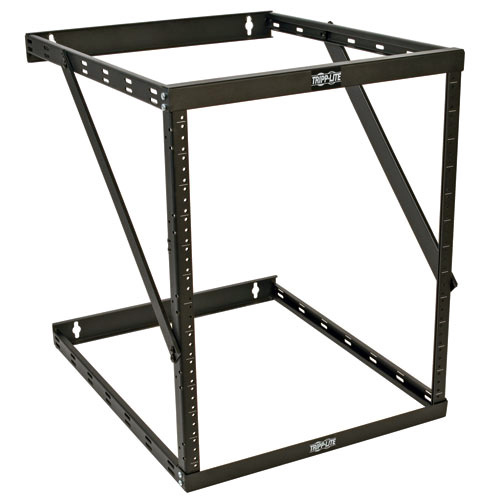 Tripp Lite TRL-SRWO8U22DP Expandable Low-Profile Wall-Mount 2-Post Open-Frame Rack 18-8U, 25-12U, 42-22U - 20 x 24 in.
