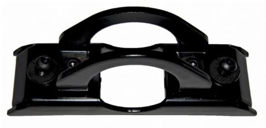 Monitor Array Dual Pole Clamp, Silver