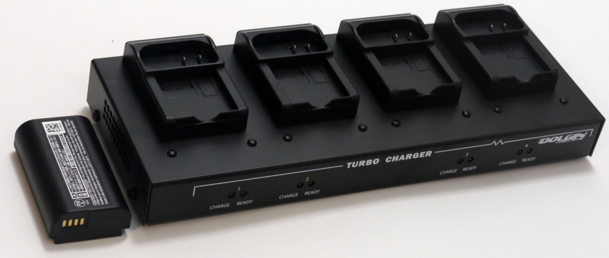 DOLG-TC40PANBLJ3 4 Position Simul Batt Charger-Diagnostics Display DMW-BLJ31-Panasonic Lumix DC-S1-DC-S1R & DC-S1H