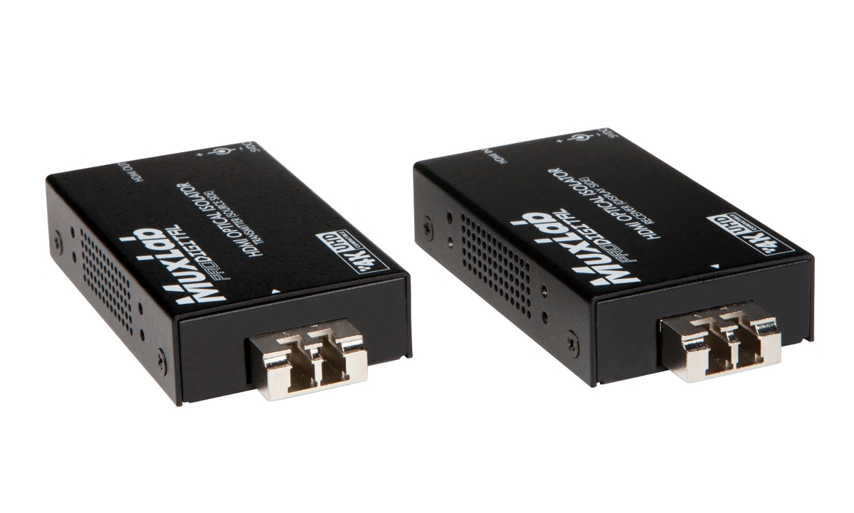 Picture of MuxLab MUX-500462 HDMI Optical Isolator & HDMI Extender Kit