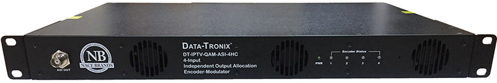 Picture of Cabletronix CT-DTIPTVQAMASI4 4-Input Encoder-Modulator with ASI & IP Outputs