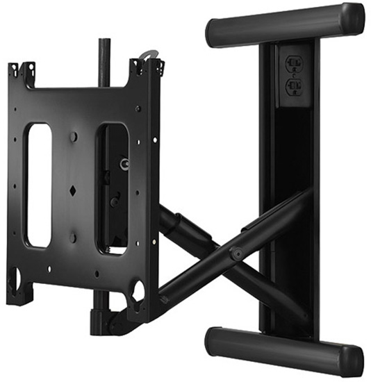 15 in. Large Low-Profile In-Wall Swing Arm Display Mount