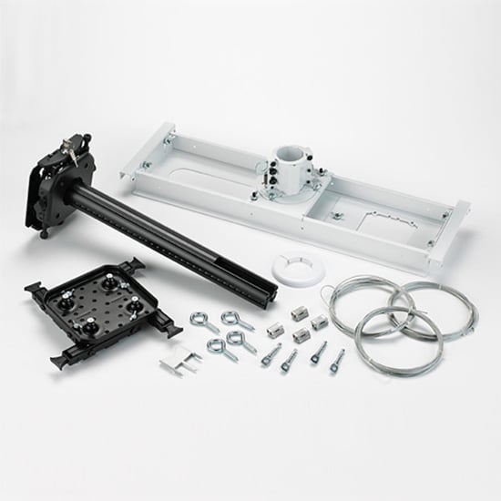 CHF-SYSAUB Suspended Ceiling Projector System, Black