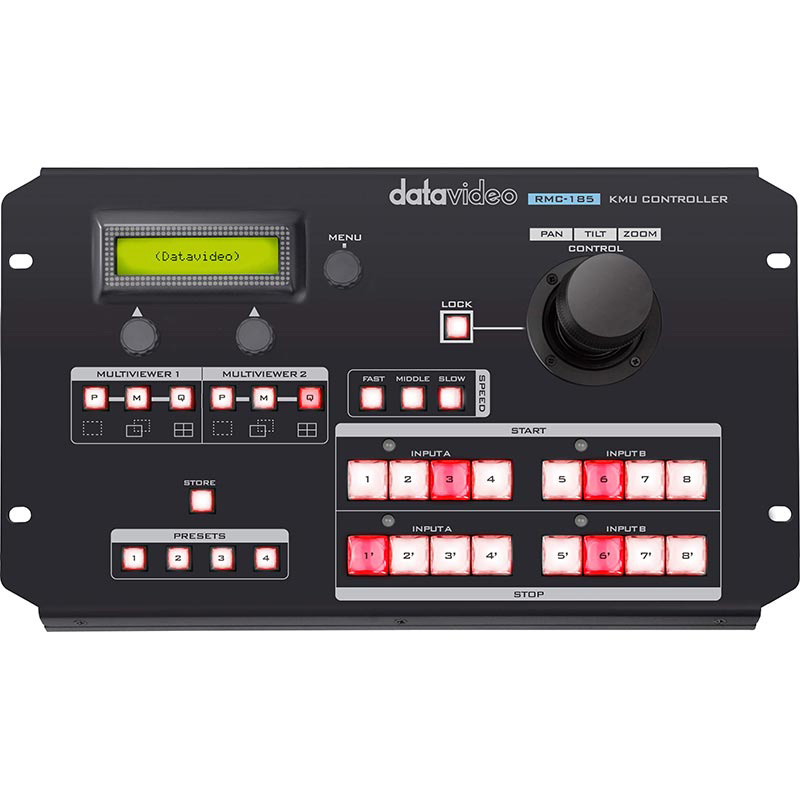 Picture of Datavideo DV-RMC-185 Control Unit for KMU-100 with Joystick & Preset Buttons