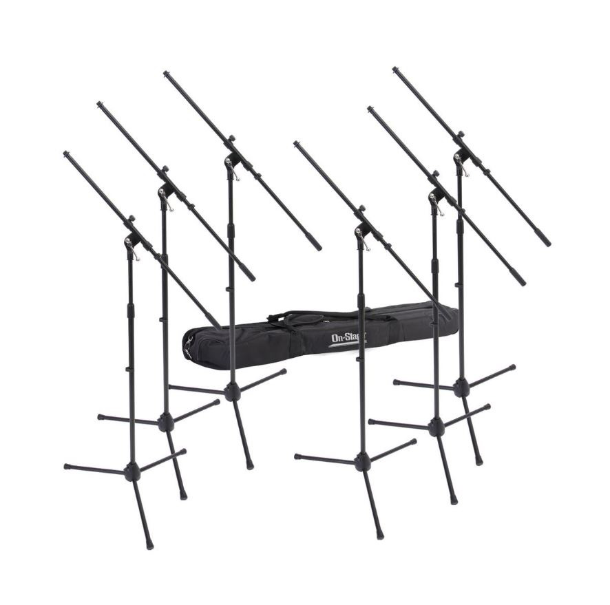 Euro Boom Microphone Stand - Pack of 6