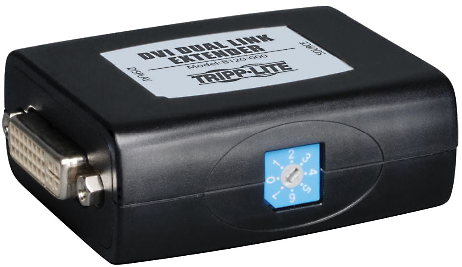Tripp Lite TRL-B120-000 DVI Dual Link Video Signal Extender Equalizer 2560 x 1600 at 60 Hz