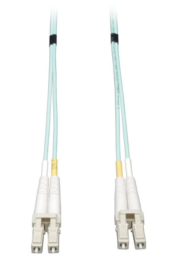Tripp Lite TRL-N820-35M 10 Gb Duplex Multimode 50-125 OM3 LSZH Fiber Patch Cable- Aqua 115 ft.