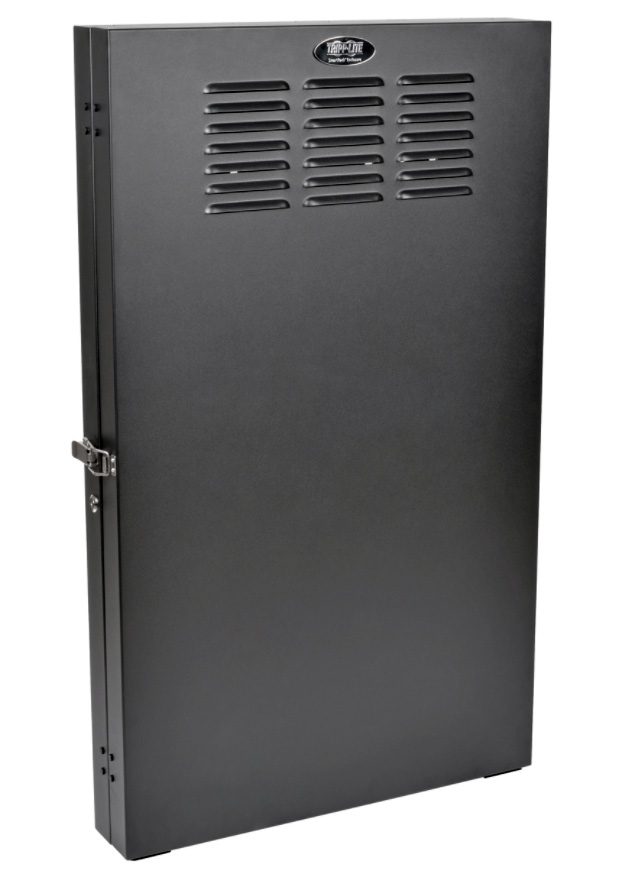 Tripp Lite TRL-SRWF2U36 2U Low-Profile Vertical-Mount Wall-Mount Rack Enclosure Cabinet - 43 x 26 x 5 in.