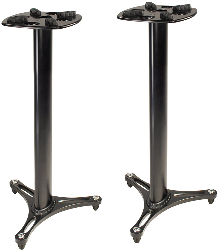 Picture of Ultimate Support Systems ULT-MS-90-36B 36 in. Column Studio Monitor Stands - Set of 2