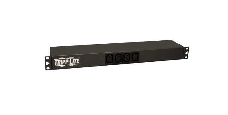 Tripp Lite TRL-PDUH20DV 1.6-3.8kW Single-Phase Basic PDU 100-240V 20A C20 & L6-20P Adapter 12 ft. Cord Rackmount