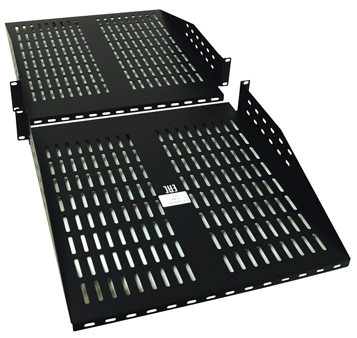 Tripp Lite TRL-SRSHELF2PX2 Rack Cantilever Fixed Shelf 2-Post 4-Post Compatible 2URM