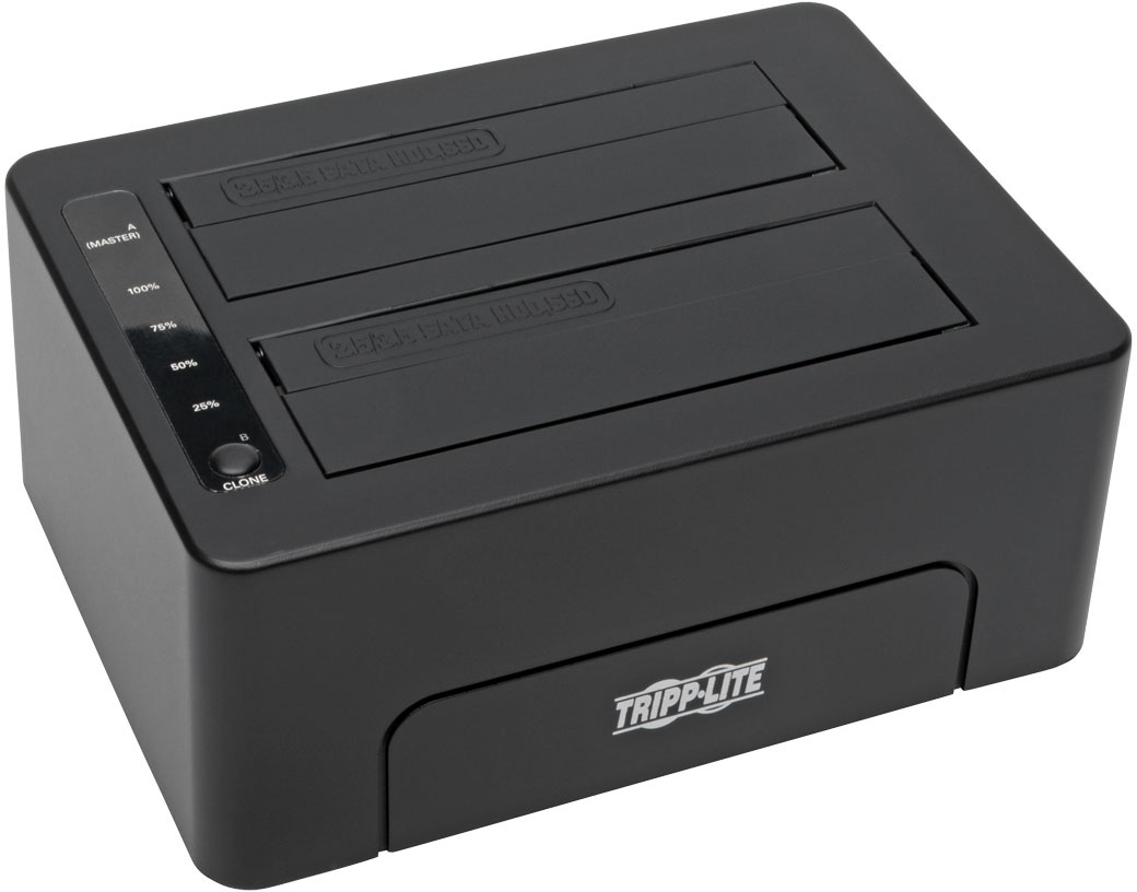 Tripp Lite TRL-U339-002 USB 3.0 SuperSpeed to Dual SATA External Hard Drive Docking Station for 2.5-3.5 in. HDD