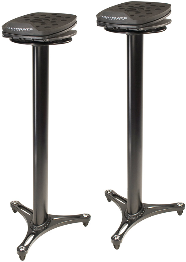 Picture of Ultimate Support Systems ULT-MS-100B 42 in. Column Studio Monitor Stand - Set of 2