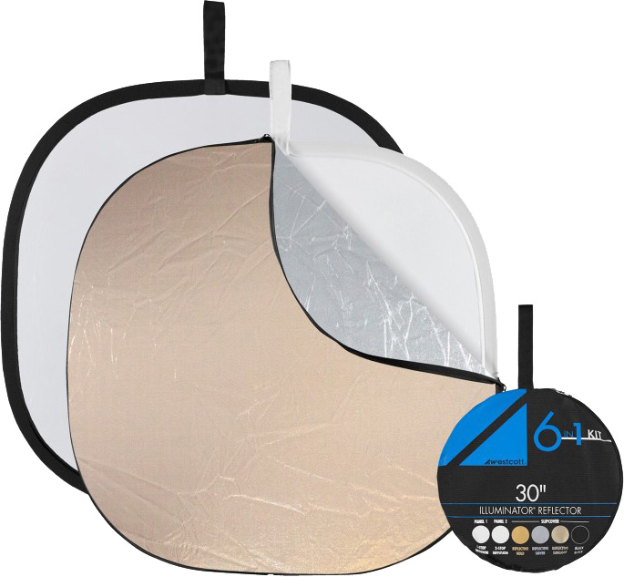 Picture of Westcott WES-1032 42 in. 6-in-1 Reflector Kit