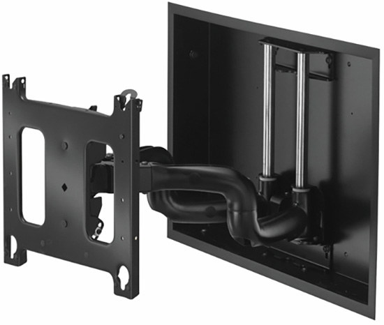 22 in. Large Low-Profile In-Wall Swing Arm Mount-without Interface