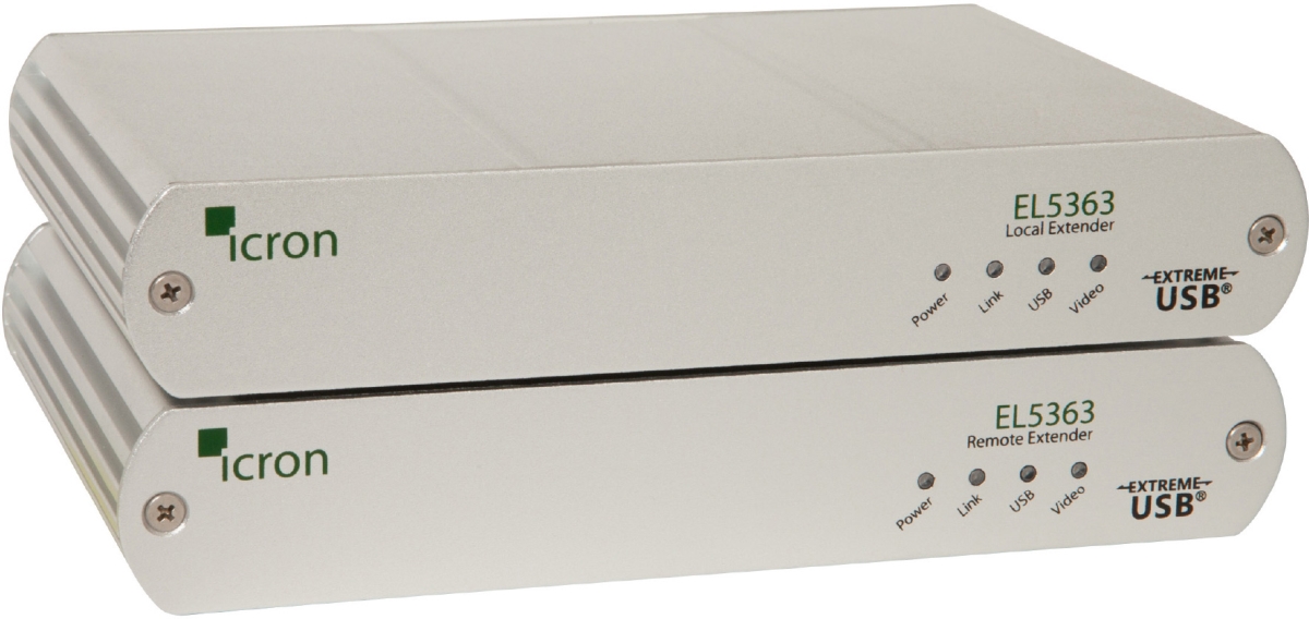 ICR-EL5363 KVM Extender HDMI Plus USB 2.0 Over 100m CAT 5e-6-7
