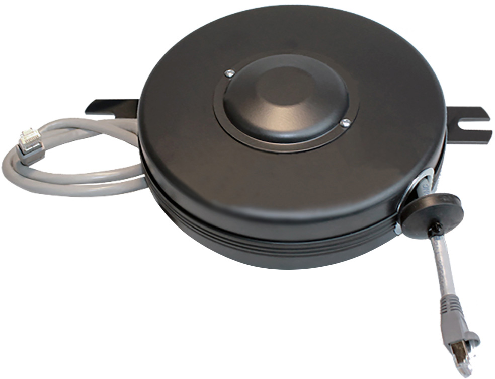 SN-CAT6-15-S 15 ft. Retractable CAT6 Cable Reel