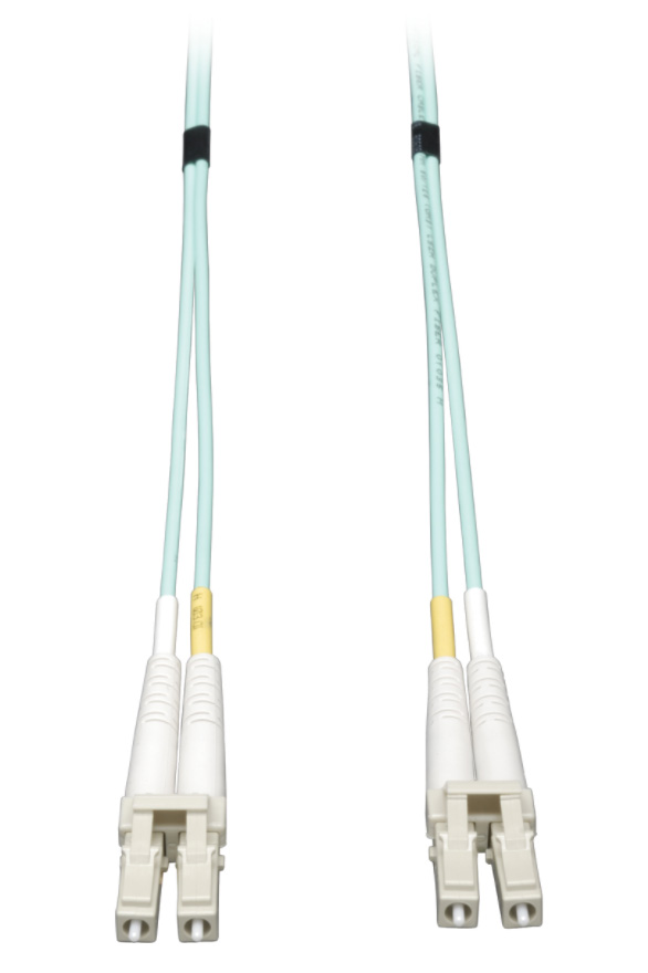 Tripp Lite TRL-N820-30M 10Gb Duplex Multimode 50-125 OM3 LSZH Fiber Patch Cable, Aqua - 100 ft.