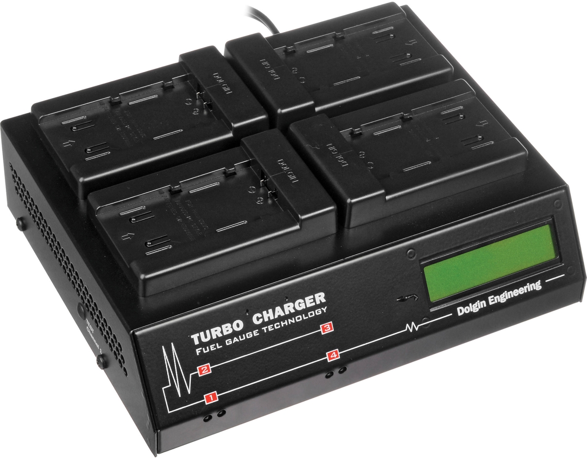 DOLG-TC400PANBLJ 4 Position Simul Batt Charger-Diagnostics Display DMW-BLJ31-Panasonic Lumix DC-S1, DC-S1R & DC-S1H