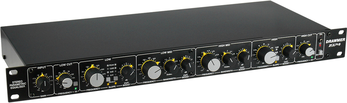 DRWM-1974 Four Band Stereo Parametric EQ