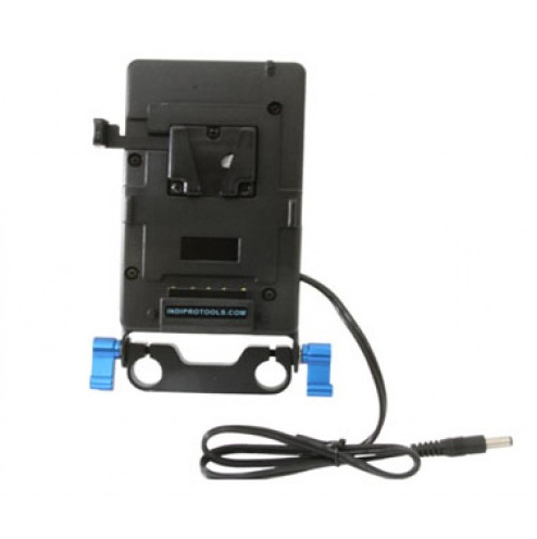 INDI-PDVBM4K V-Mount Plate for Blackmagic 4K Camera with 15 mm Mounting Plate