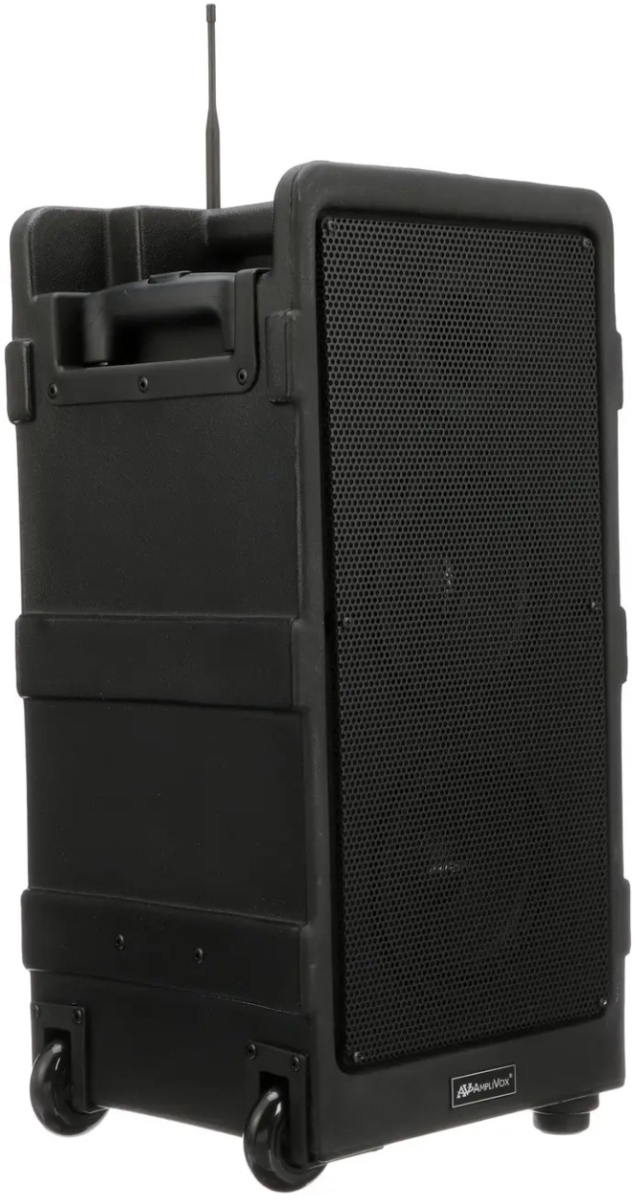 Picture of AmpliVox Portable Sound System AMP-SW925EAR Digital Audio Travel Partner Plus with Flesh Tone Over-Ear Mic