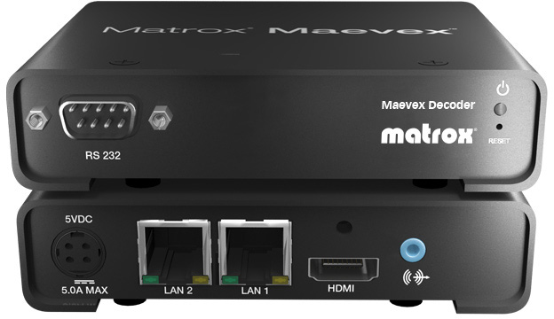 Picture of Matrox MTX-MVX-D5150F Maevex Video Over IP Decoder