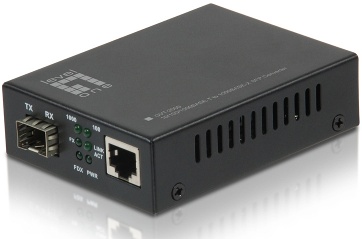 RJ45 to SFP Gigabit Media Converter