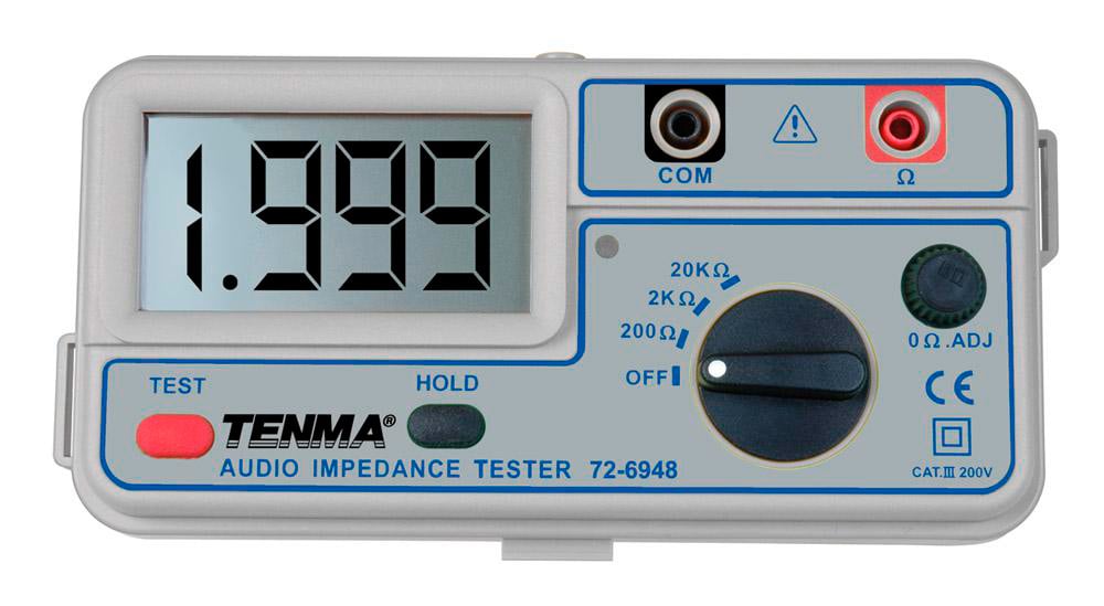 TEN-72-6948 Audio Impedance Meter & Tester -  Tenma