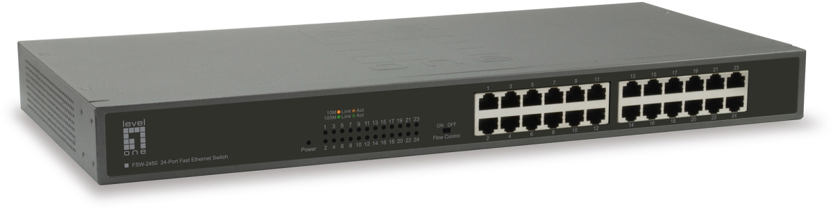 LVL1-FSW-2450 24-Port Fast Ethernet Switch