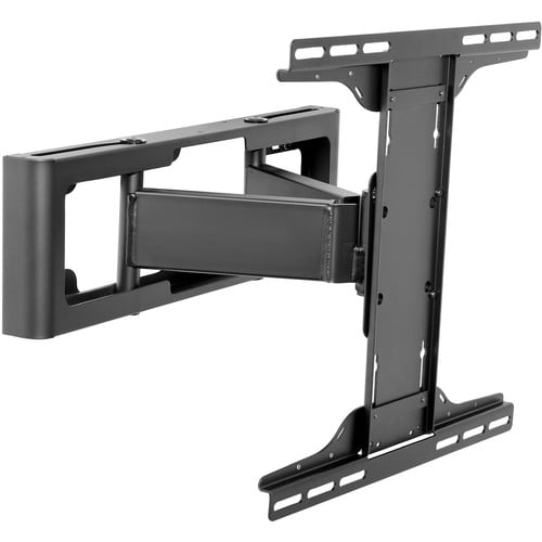 Flat Panel Pullout Pivot Monitor Mount for 32 to 55 in. Displays, Black