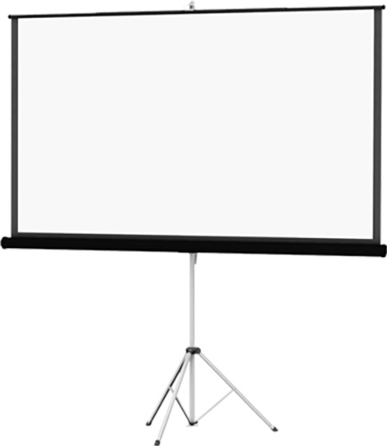 Picture of Da-Lite Screen DL-93868 60 x 60 in. Square Carpeted Picture King with Keystone Eliminator Tripod Screen&#44; Black