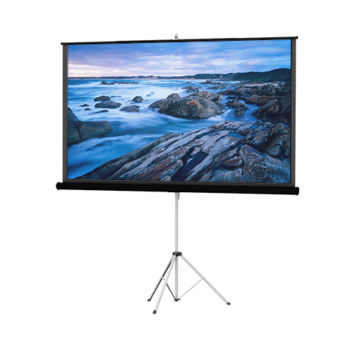 Picture of Da-Lite Screen DL-93886 16-9 - HDTV Carpeted Picture King with Keystone Eliminator Tripod Screen&#44; Black - 45 x 80 & 92 in.