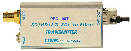 Picture of Link Electronics LEI-PFO-100TR 3G&#44; HD&#44; SD-SDI Fiber Optic Transmitter & Receiver