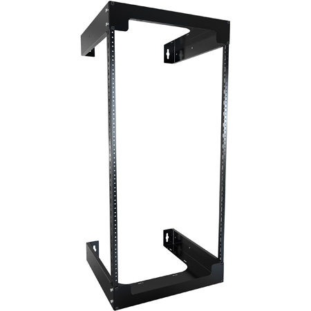 HMND-RB-2PW20 20U Fixed Wall Rack for Open Frame - 18 in.
