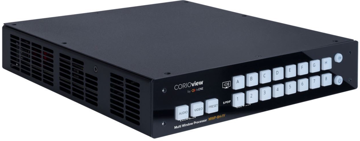 TV1-MWP-4D-1Y Corioview 4xDVI-U in 1x4K out Multi Window Processor